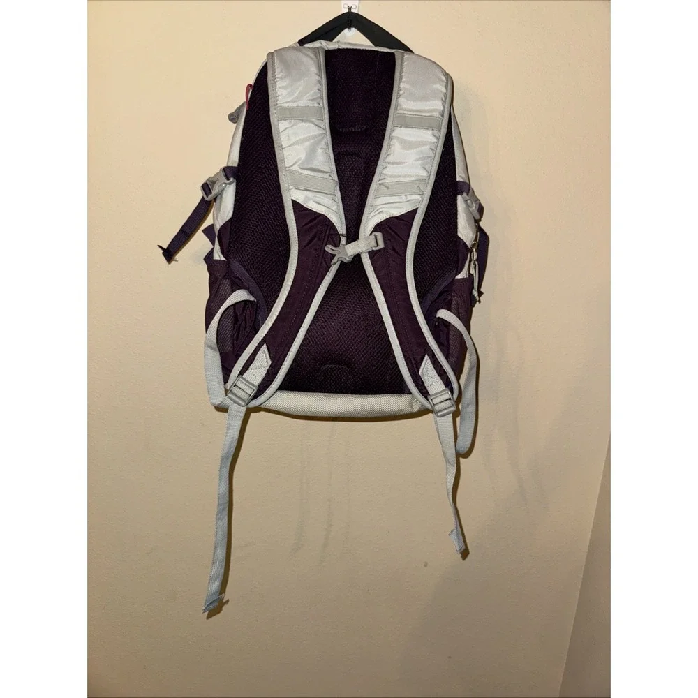 EDDIE BAUER Cassidy Day Pack Hiking Camping College BACKPACK 20L Purple And Gray - Picture 6 of 6